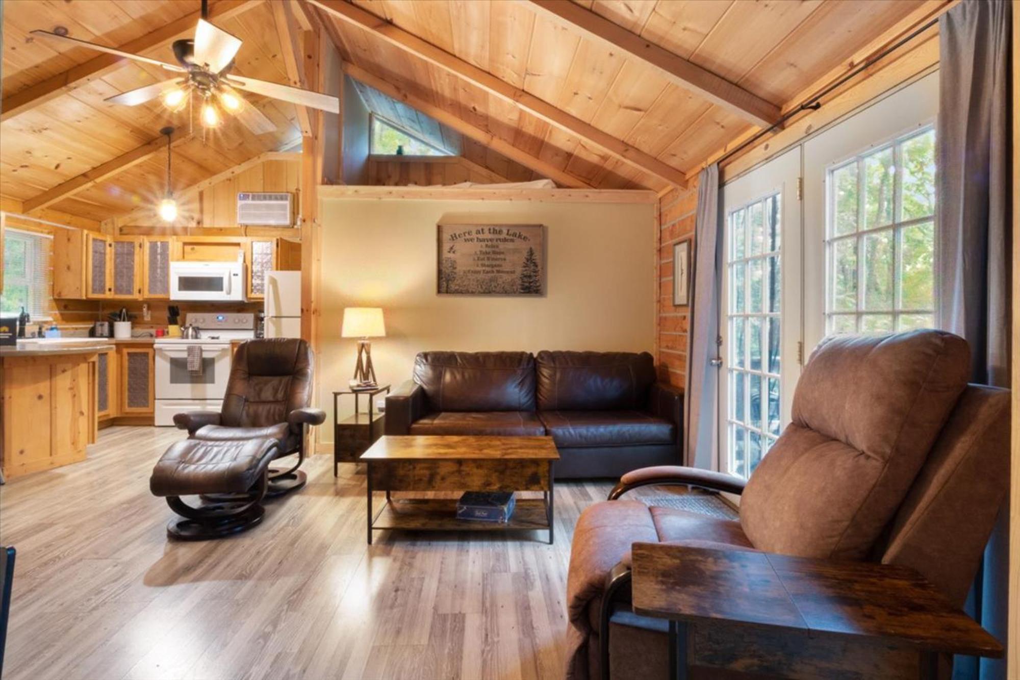 The Eldon Cabin Experience Bagian luar foto